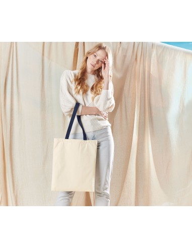 W-W801C-EarthAware® Organic Bag for Life - Contrast Handles